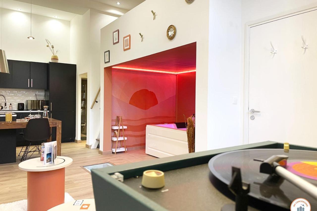 L'Orient-Express - Jacuzzi Spa - Parking - Loft Le Havre Exterior foto