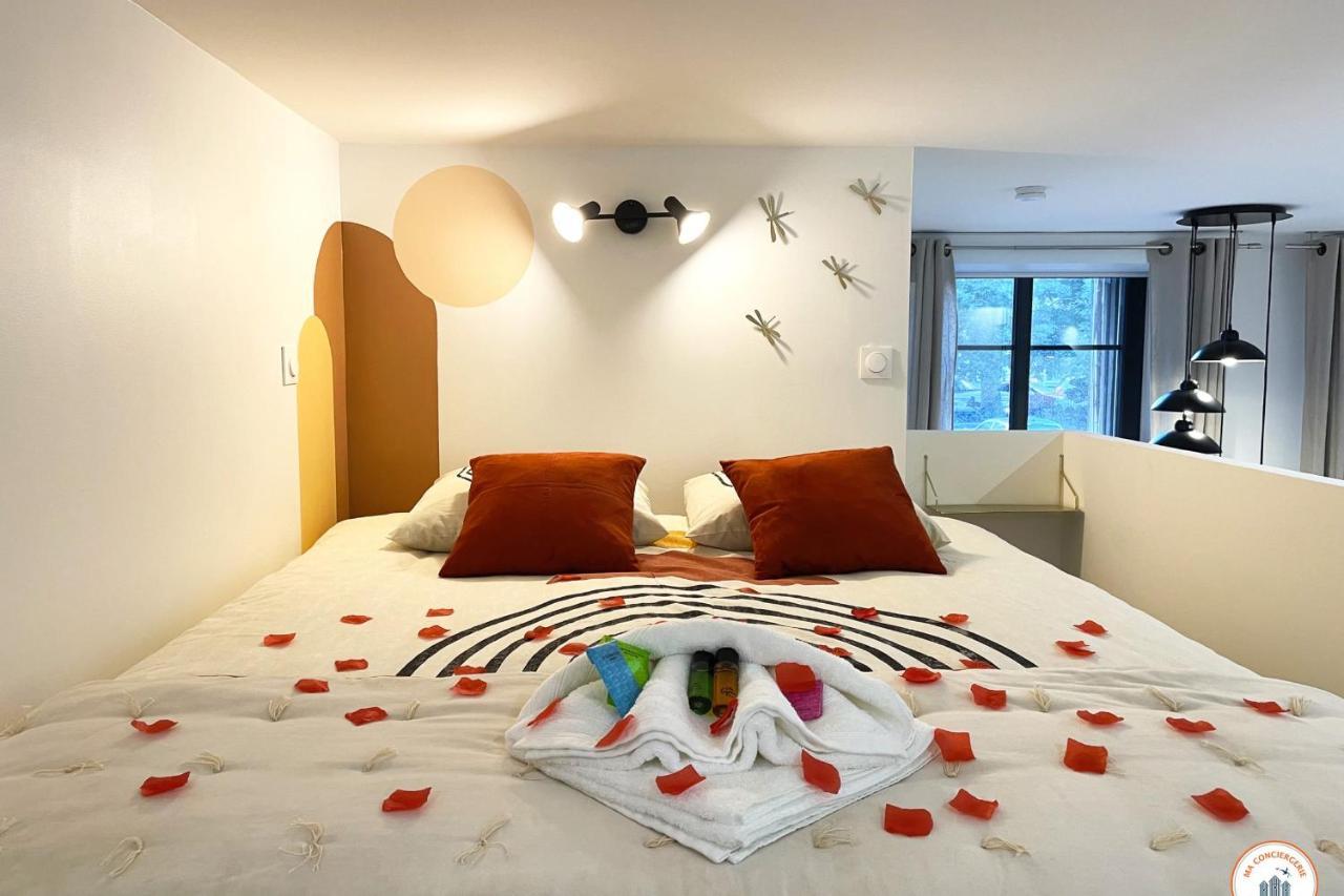 L'Orient-Express - Jacuzzi Spa - Parking - Loft Le Havre Exterior foto