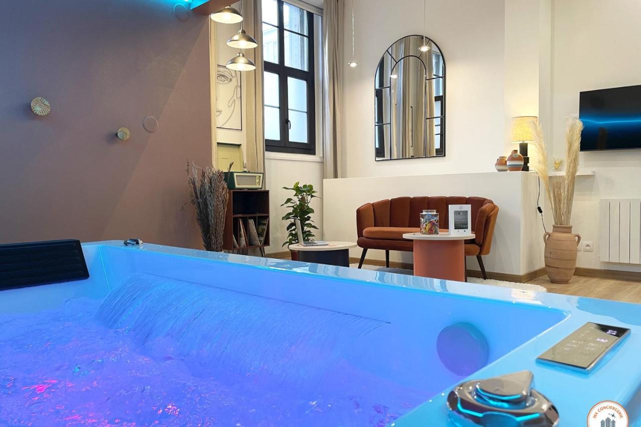 L'Orient-Express - Jacuzzi Spa - Parking - Loft Le Havre Exterior foto