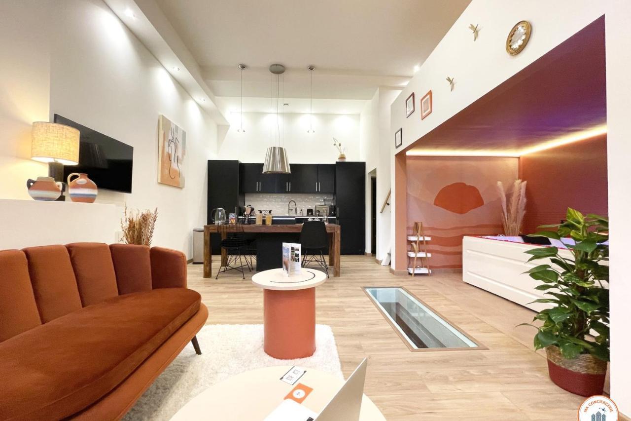 L'Orient-Express - Jacuzzi Spa - Parking - Loft Le Havre Exterior foto