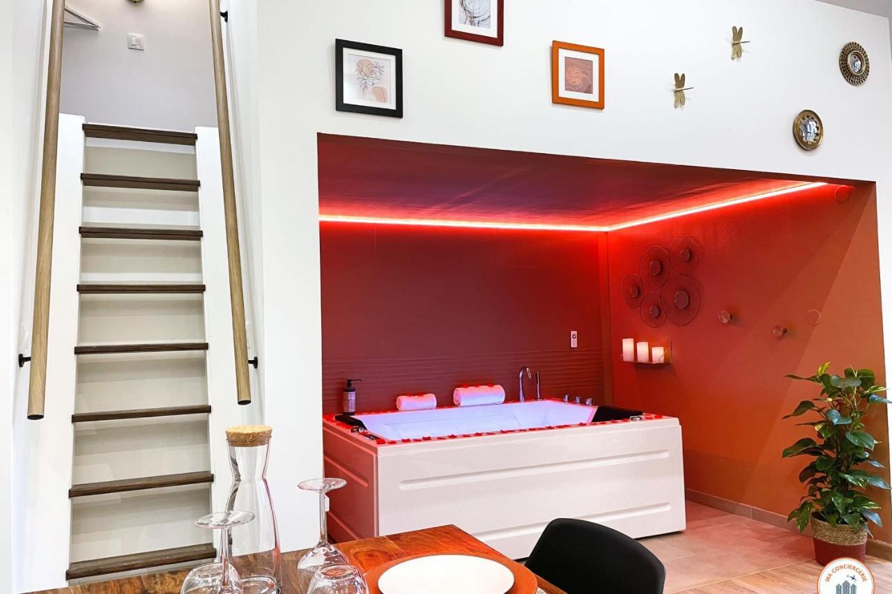 L'Orient-Express - Jacuzzi Spa - Parking - Loft Le Havre Exterior foto