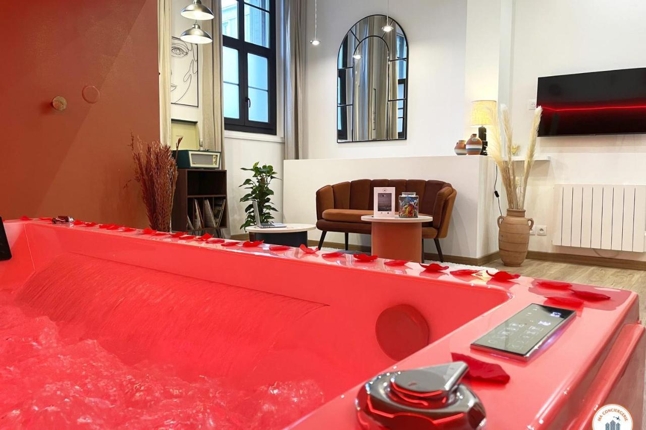 L'Orient-Express - Jacuzzi Spa - Parking - Loft Le Havre Exterior foto