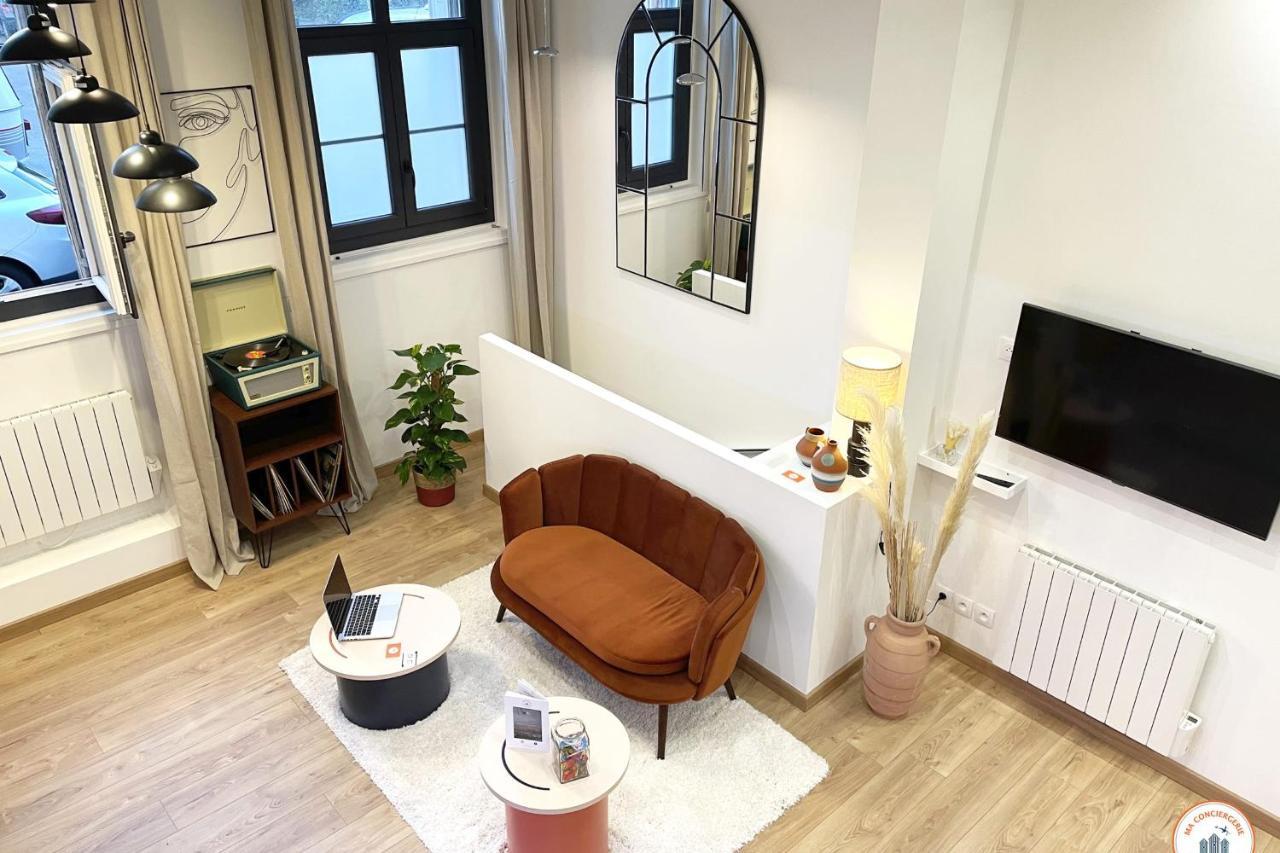 L'Orient-Express - Jacuzzi Spa - Parking - Loft Le Havre Exterior foto