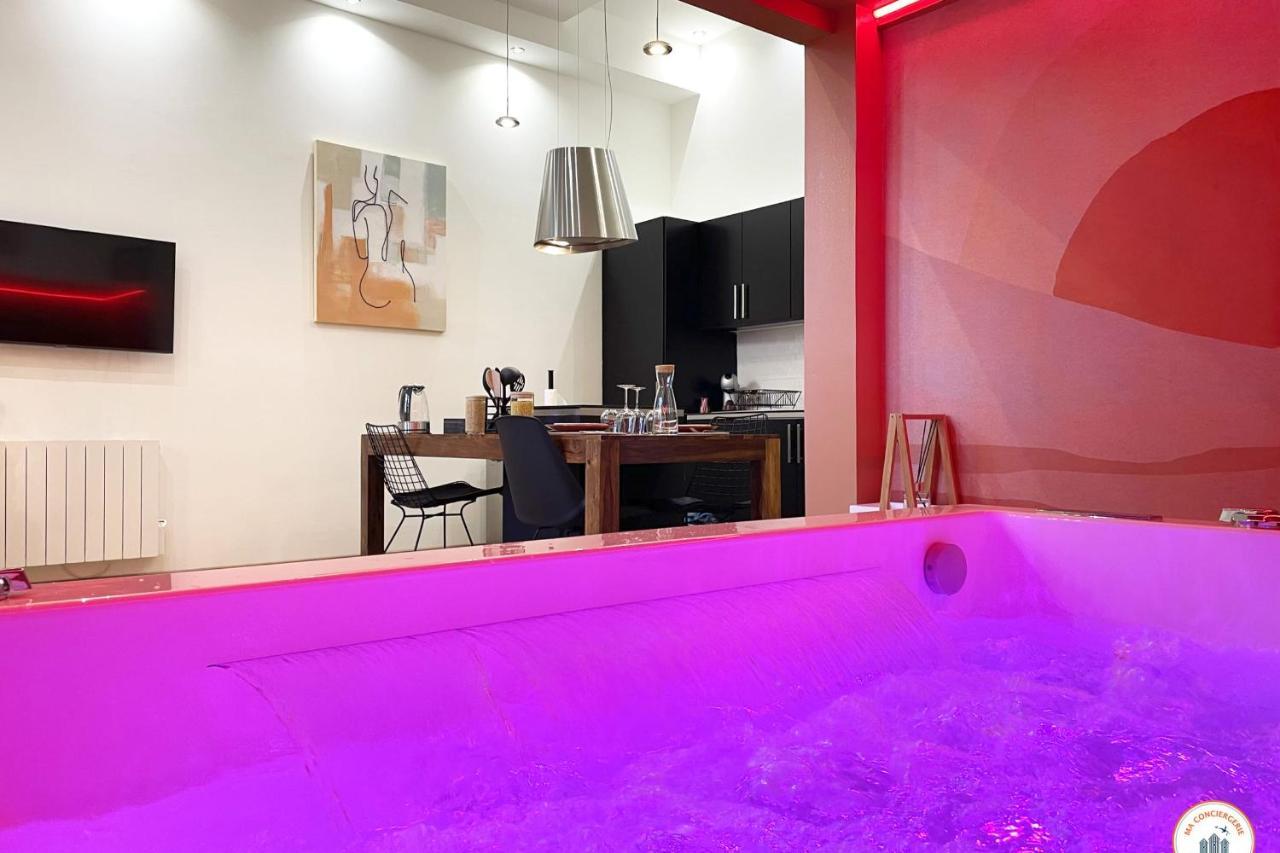 L'Orient-Express - Jacuzzi Spa - Parking - Loft Le Havre Exterior foto